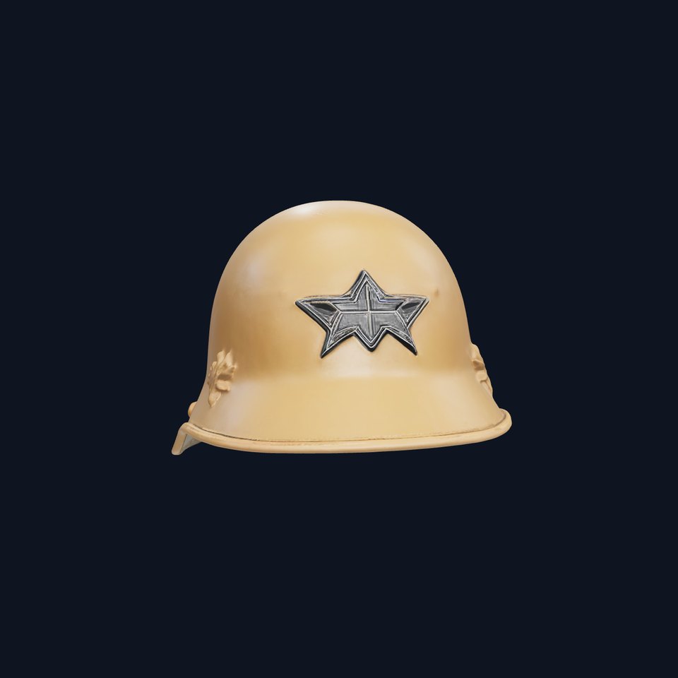 Detailed Military Helmet Model Pack with PBR Textures